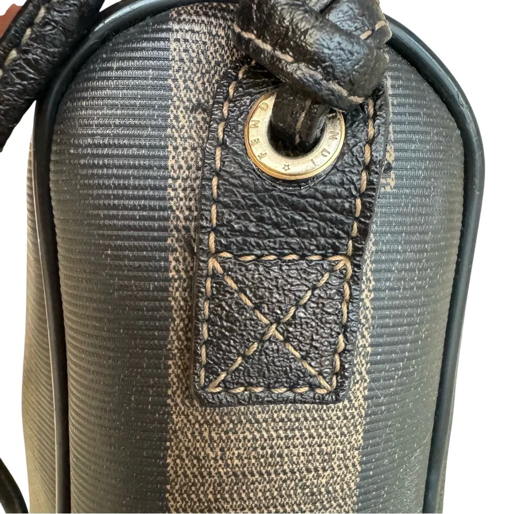 FENDI Vintage Pequin Striped Shoulder Bag Large Crossbody - Picture 7 of 17